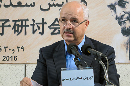 مدیر مرکز سعدی شناسی: در مهر سعدی به چین تردیدی نیست