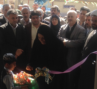 با حضور مدیر دانشنامه فارس/آموزشگاه شهید کامران کمالی در سروستان افتتاح شد