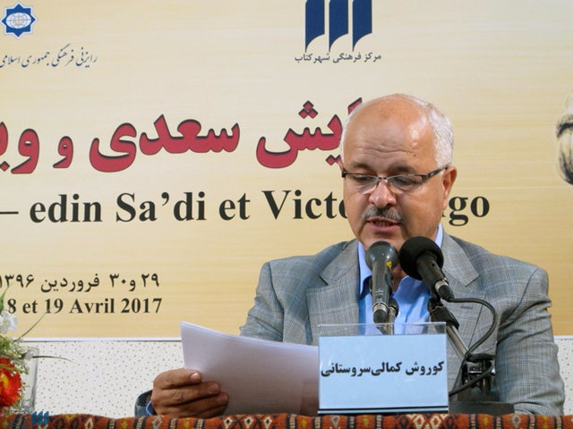 &#۸۲۲۰;انسان&#۸۲۲۱;؛ نمود مشترک اندیشه سعدی و هوگو
